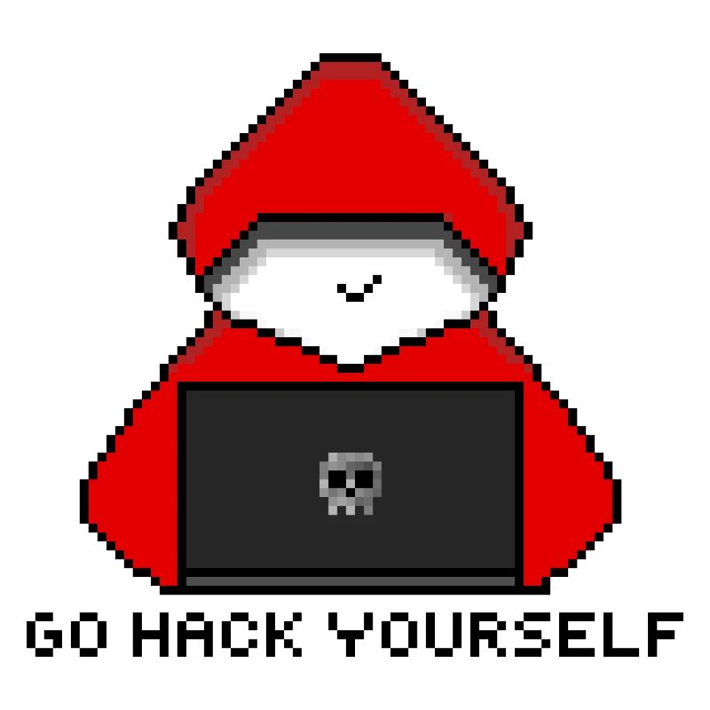 Go Hack Yourself Pixel Art