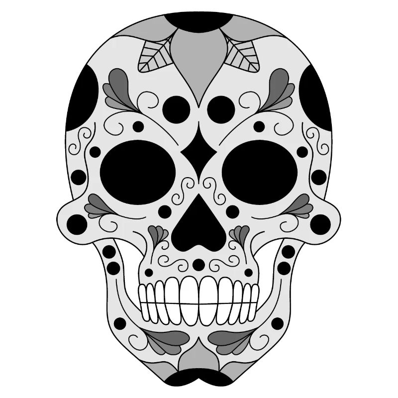 Calavera version noire