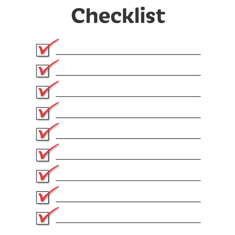 Checklist