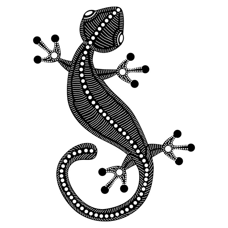 Lizard - Aboriginal inspiration