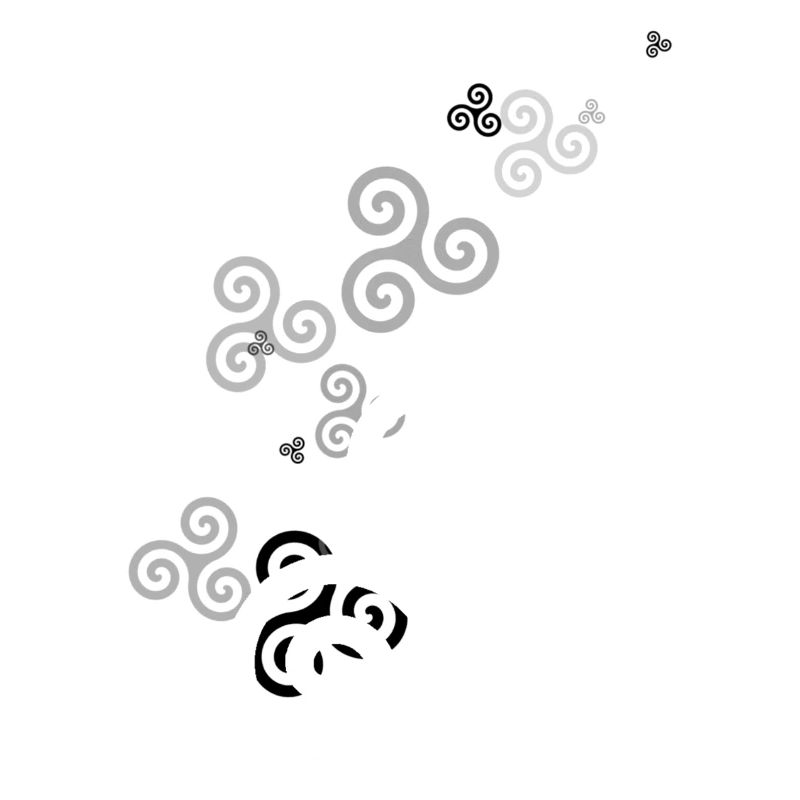 Avalanche celtique (blanc)
