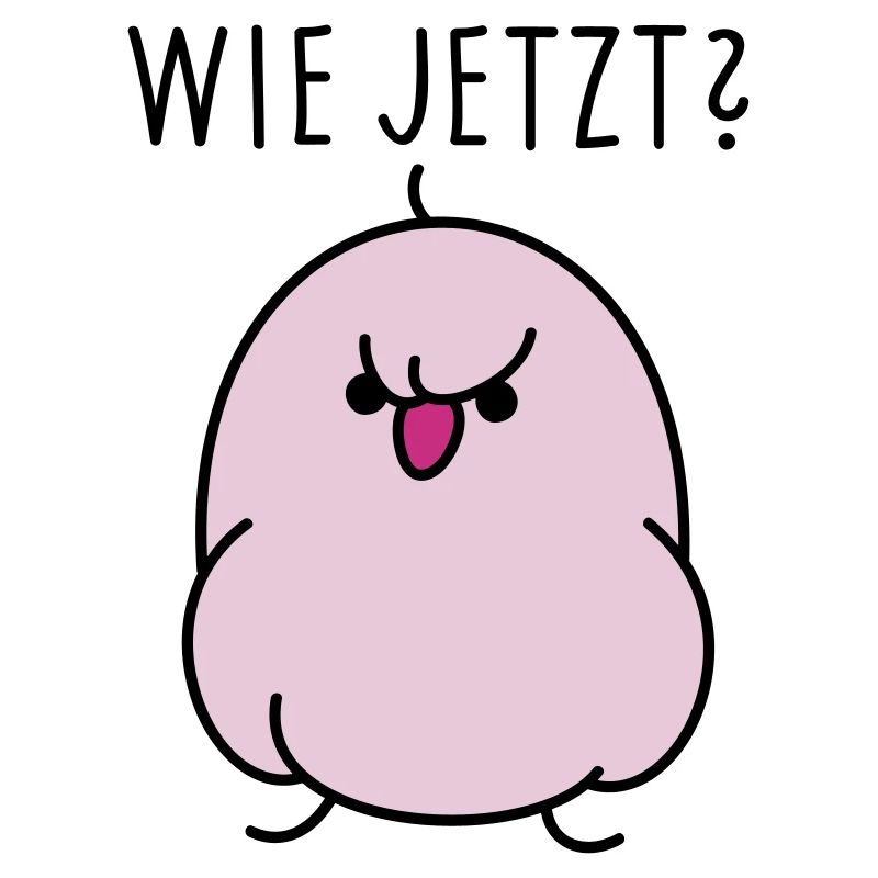 Fragender Vogel