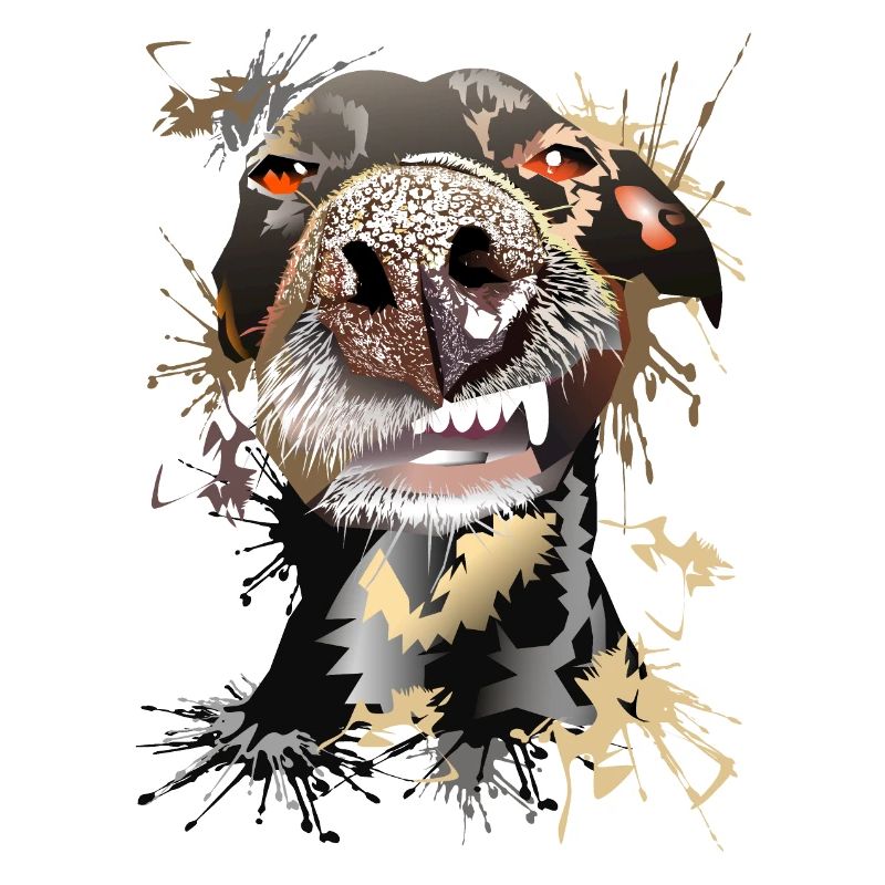 Hund Dobermann
