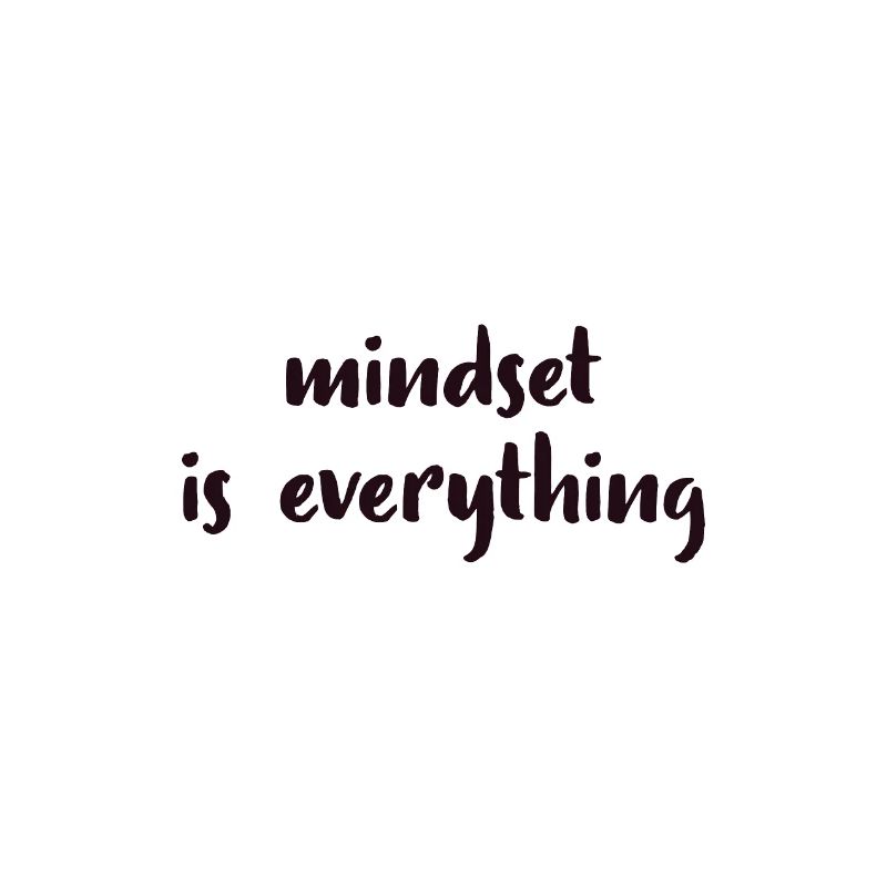 Mindset is all mind motto setting