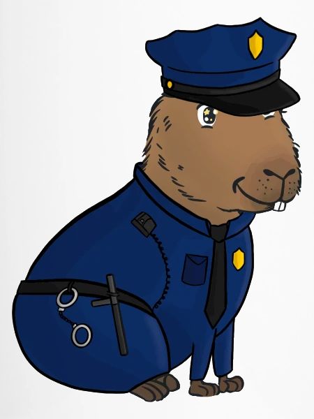 Police Capybara