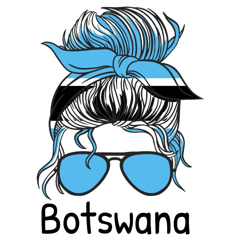 Drapeau du Botswana Drapeau du Botswana Afrique