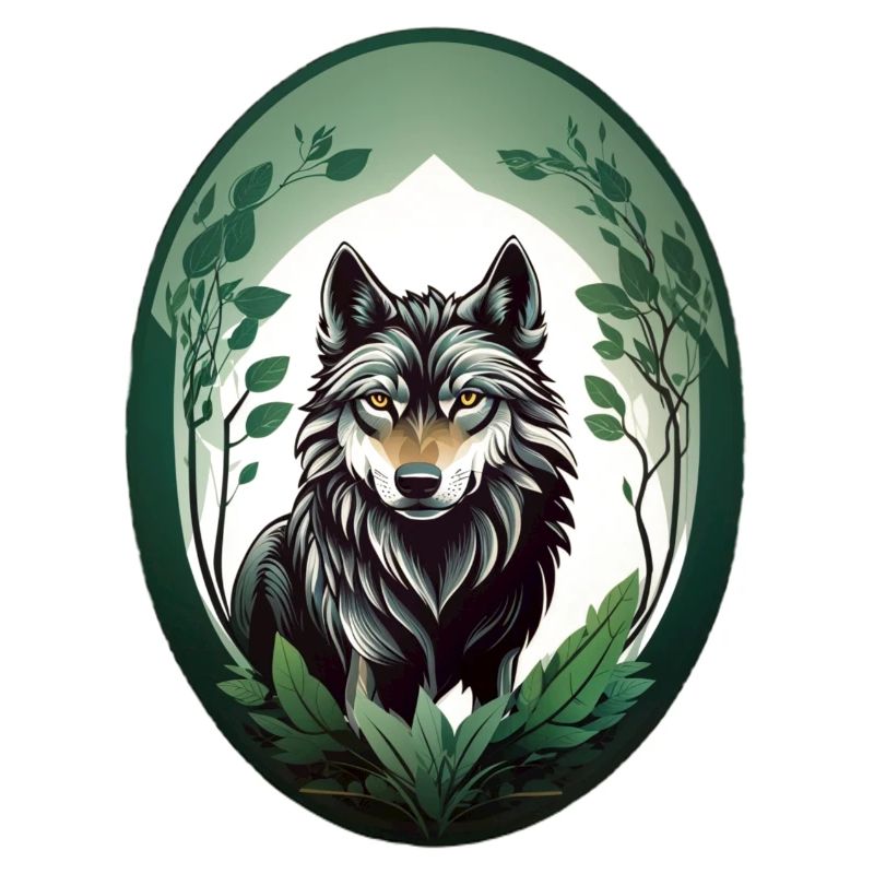 Waldbewohner Wolf