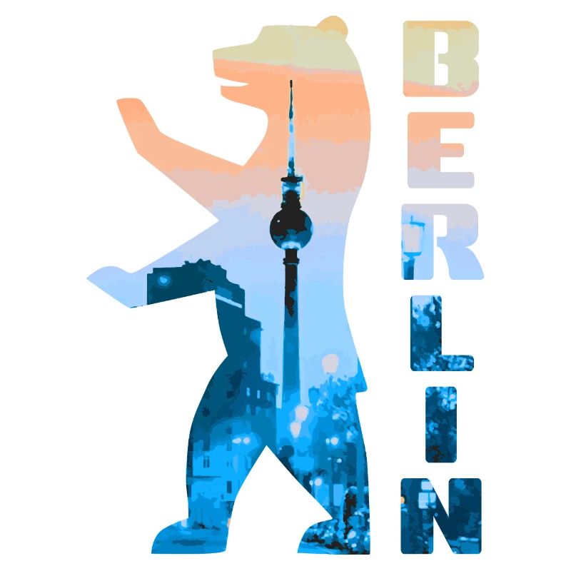 Silhouette d’ours de Berlin