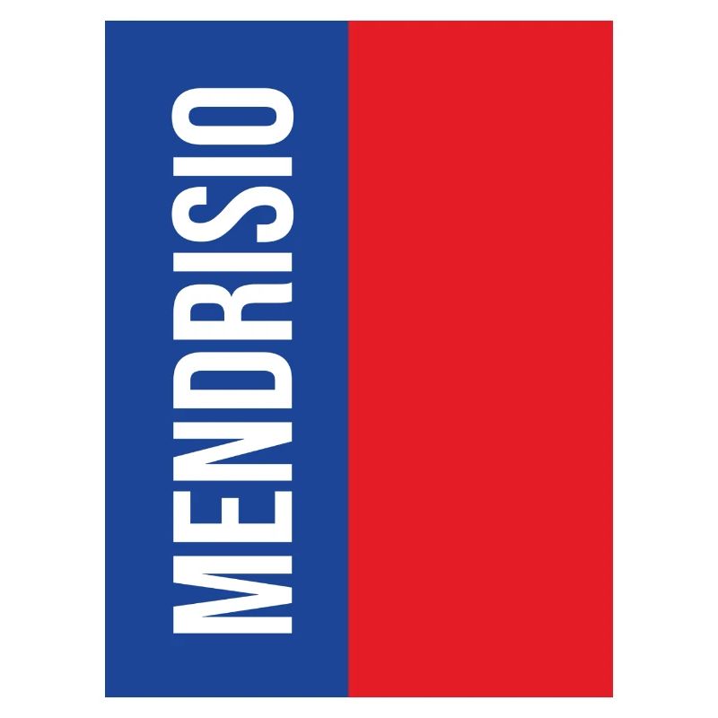 Mendrisio Blau Rot Vertical