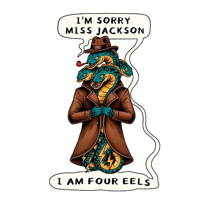 Sorry Ms Jackson... I AM FOUR EELS Parody Funny 