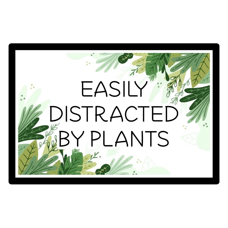 Easily Distracted By Plants Gardening Gardener Lan