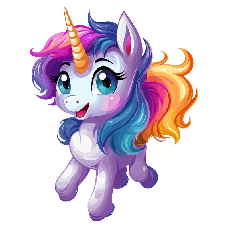 Süßes Einhorn Design