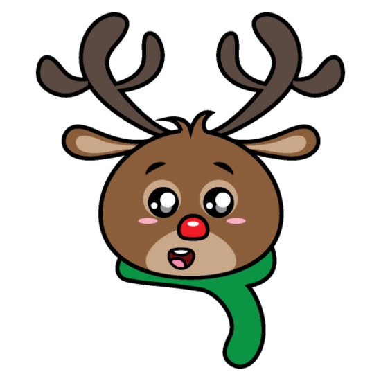 Dibujos animados de renos de Navidad' Taza termo | Spreadshirt
