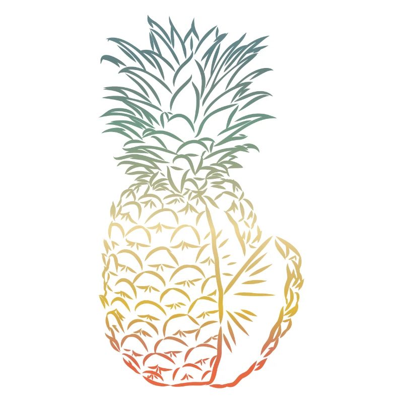 Pineapple design For beach lovers Pineapple