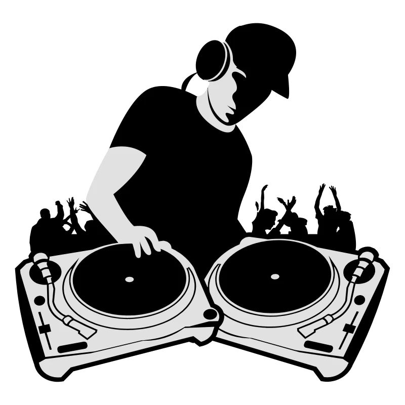 DJ turntables