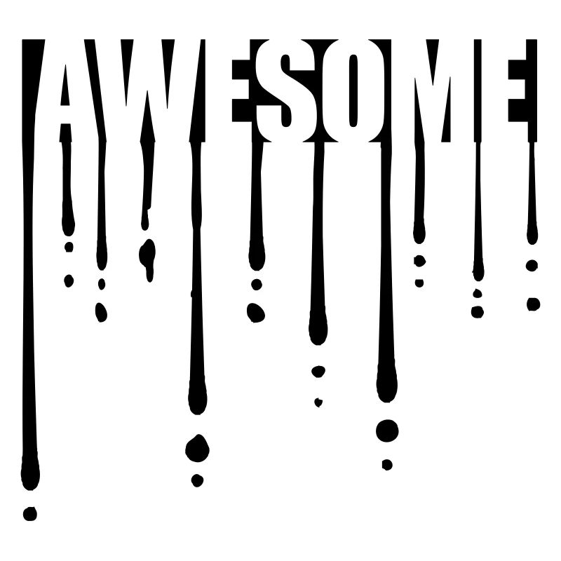 Laisse tomber des graffitis impressionnants