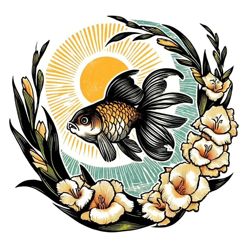 Fancy Oranda Goldfish