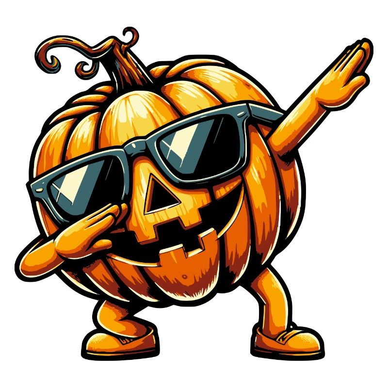 Dabbing Pumpkin