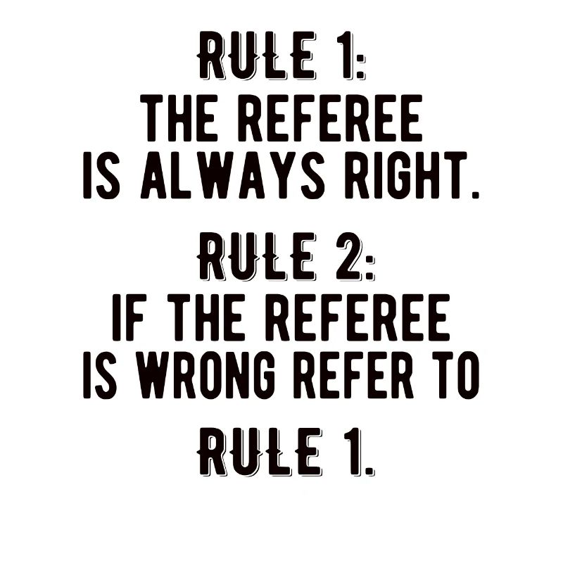 Arbitre Papa Referee Arbitre impartial