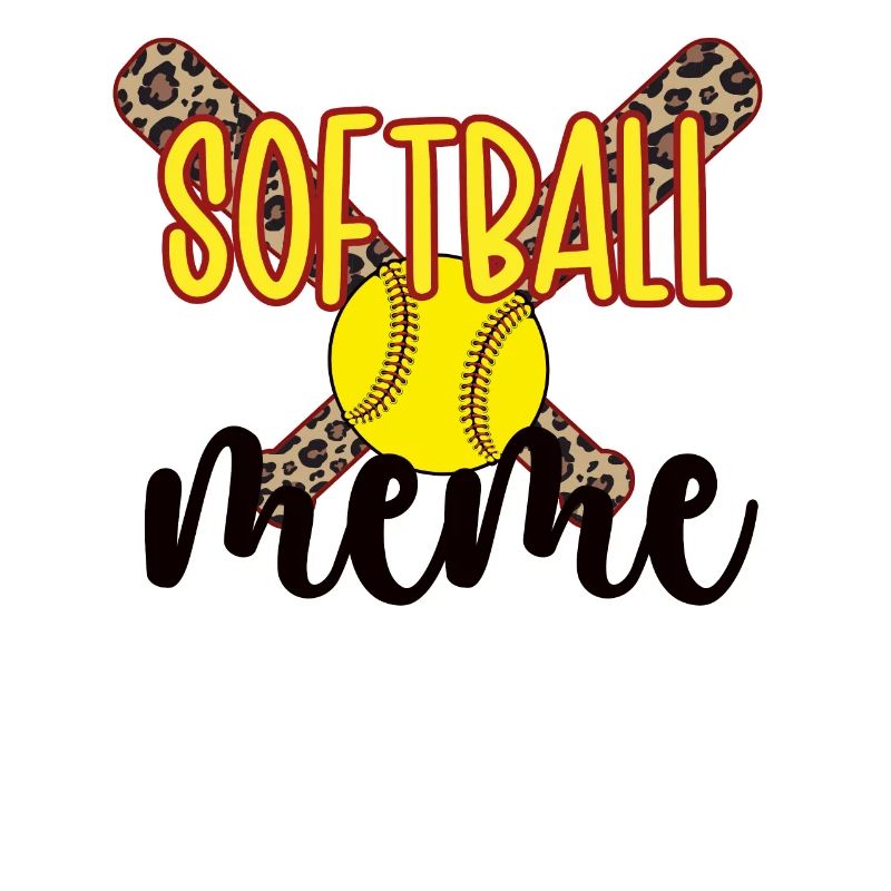 Meme Oma Eines Softballspieler Softball Meme