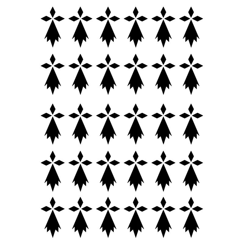 Hermine Britannien Flagge Breton