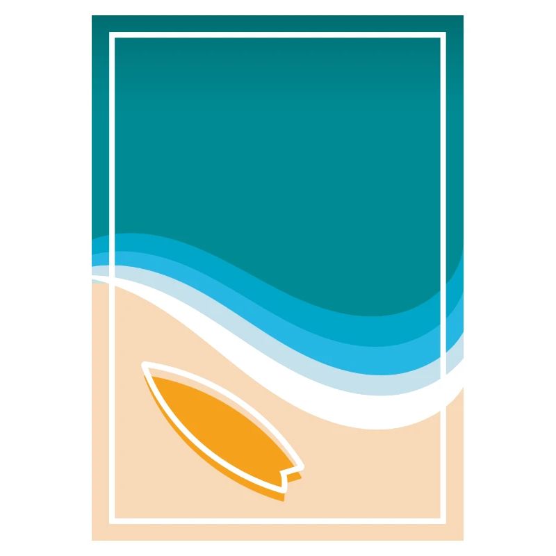 Plage Mer Surf Vacances Wave Surf Planche de surf