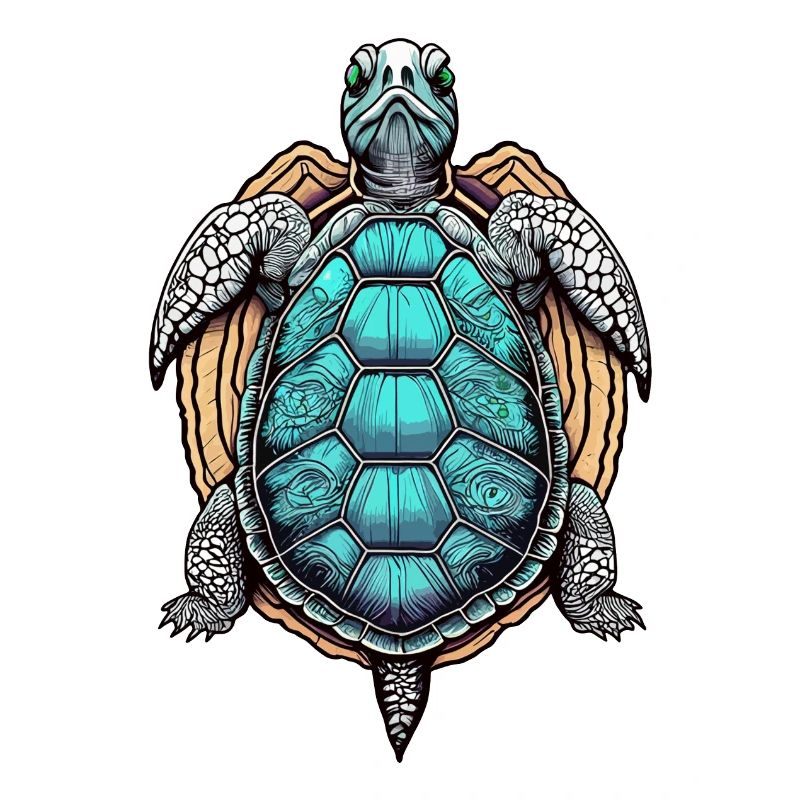 Psychedelic Turtle