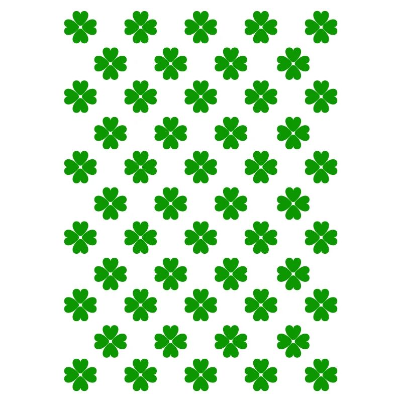 Trèfles de la Saint-Patrick trèfles à quatre feuilles