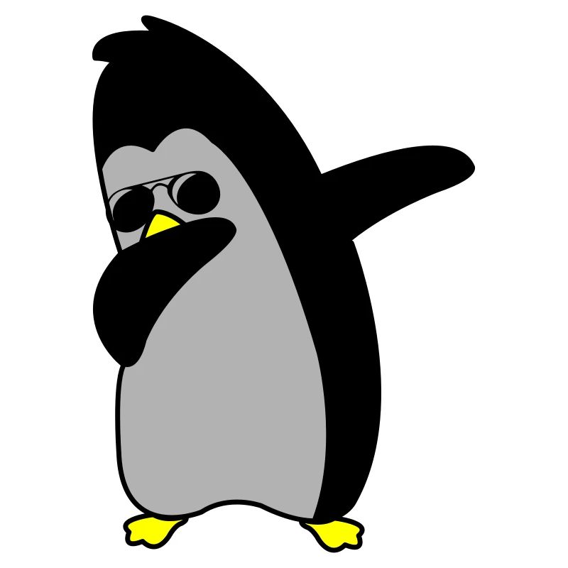 pinguin dabbing 02