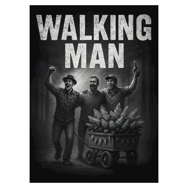 Walking Man – Lustiges Herrentag Design – Männera