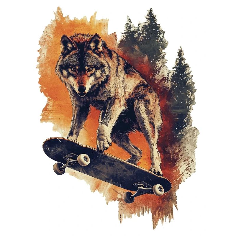 Wolf Skateboard