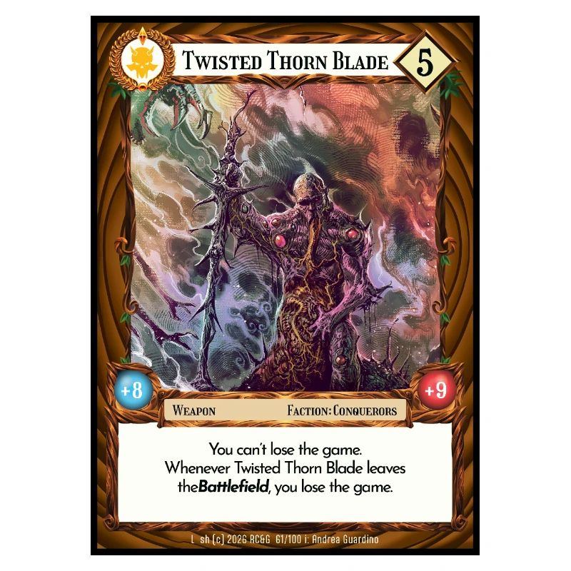 Twisted Thorn Blade