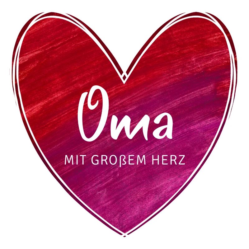 Oma mit großem Herz