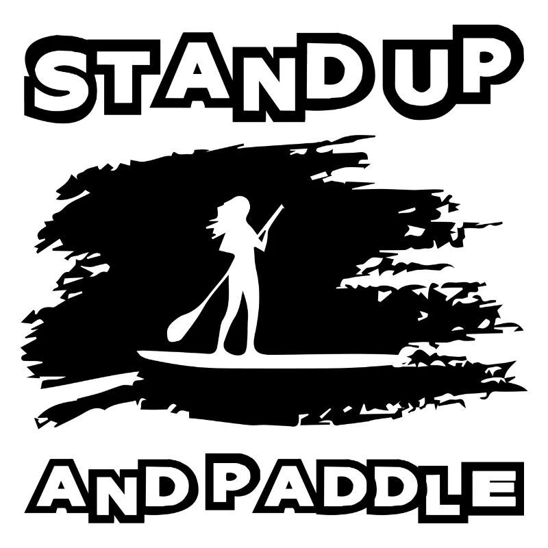 Skateboard SUP Surfen