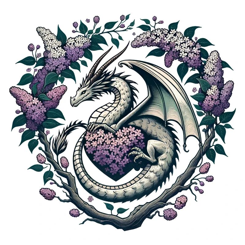 Flieder-Drache