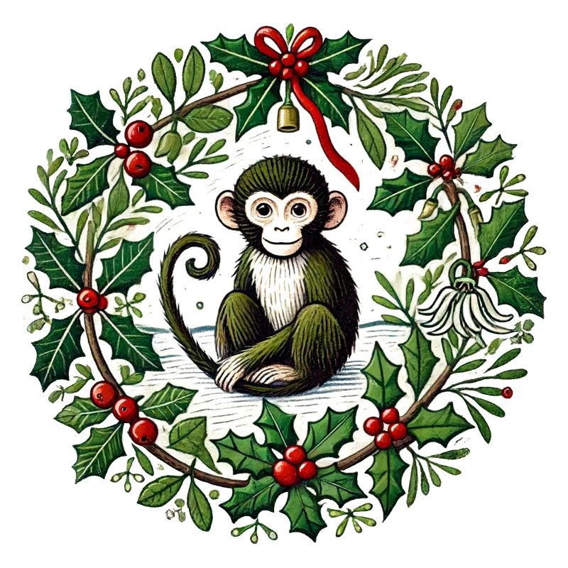 Christmas Monkey