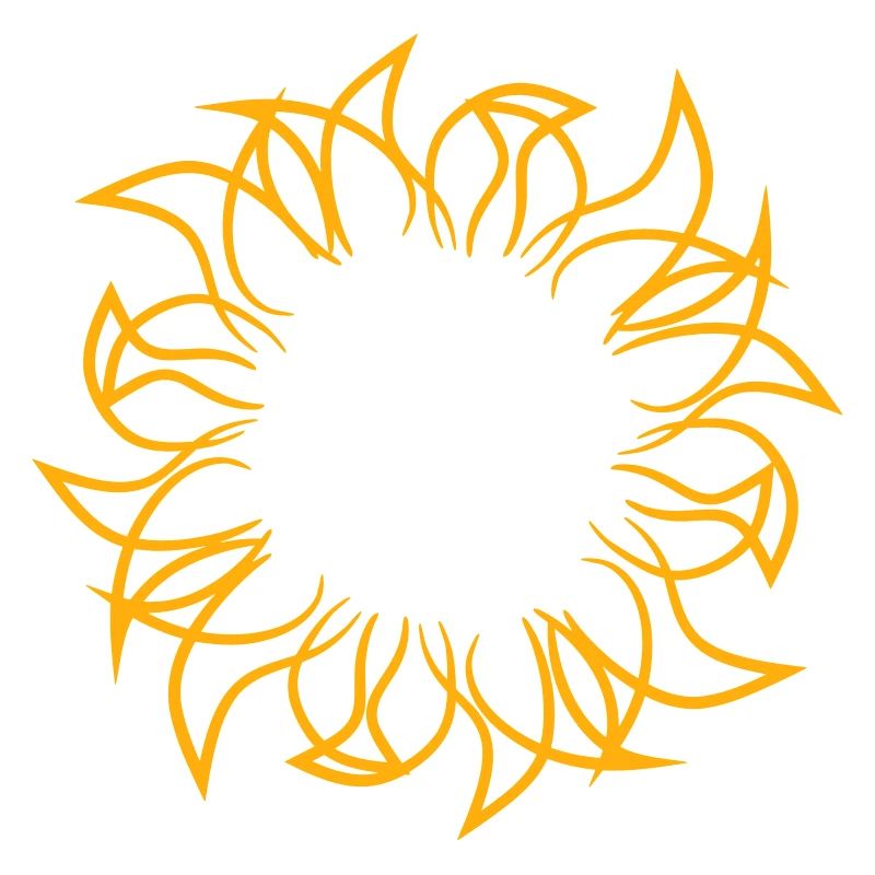 Bright Sun Rays Summer Glow Light Warmth