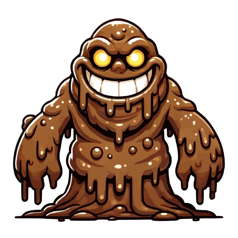 monstre de boue