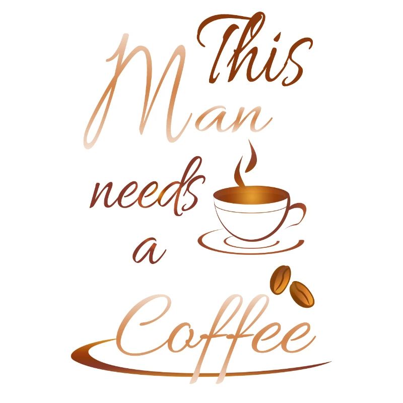 This Man needs a coffee