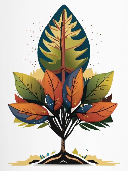 Herbst Baum Motiv