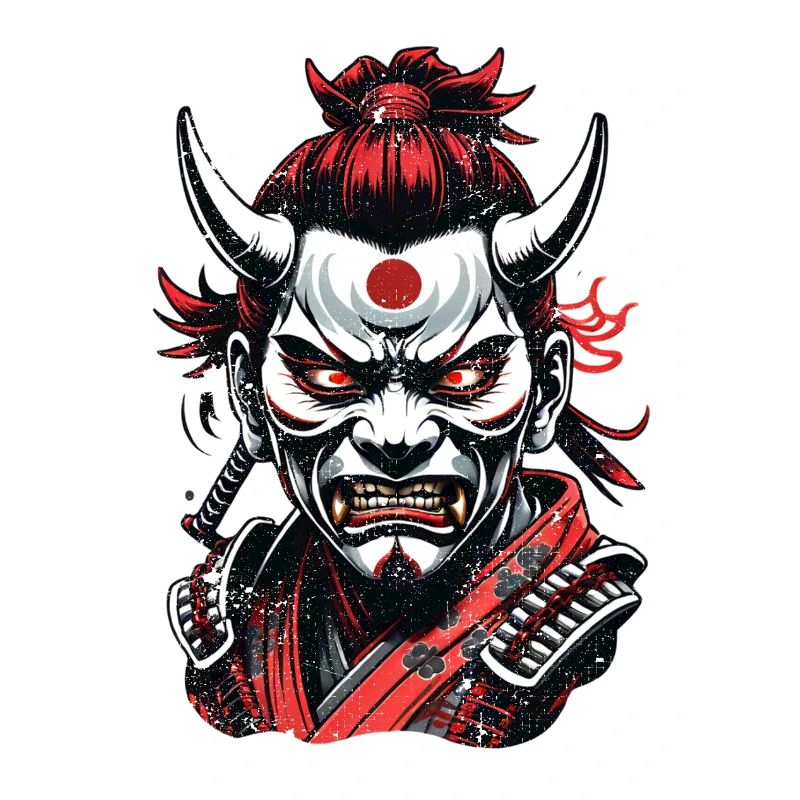 Samurai-Krieger - Japan - Dämon