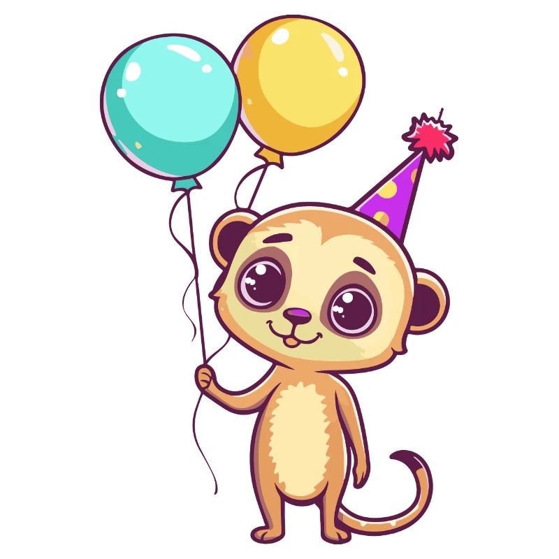 Erdmännchen Geburtstag Comic