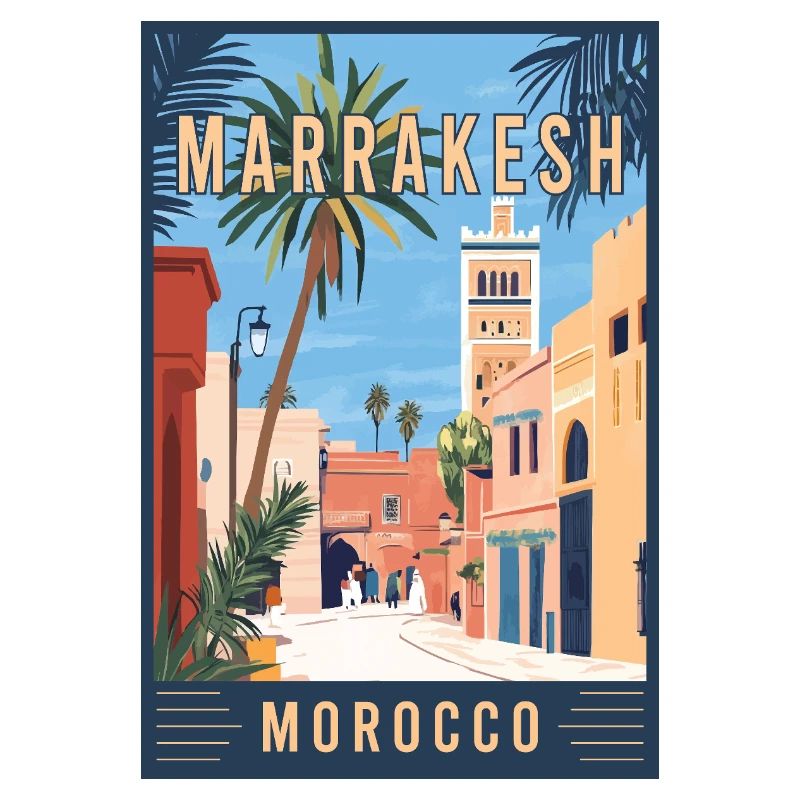 Explorez les souks vibrants de Marrakech au Maroc