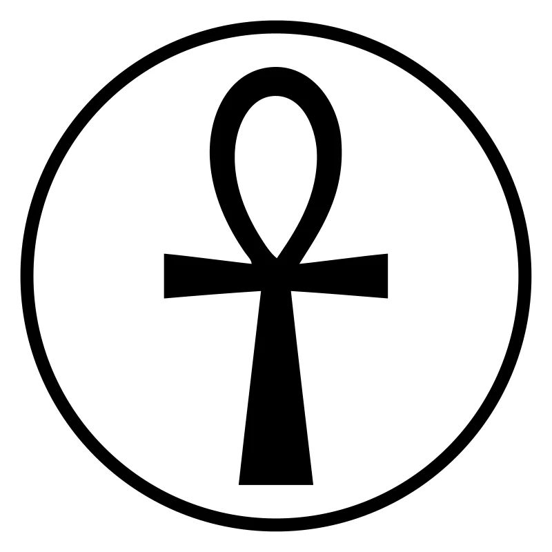 Ankh égyptien symbole de la vie