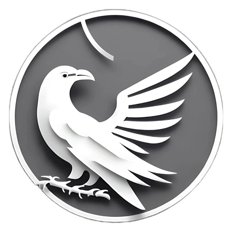 Corbeau blanc