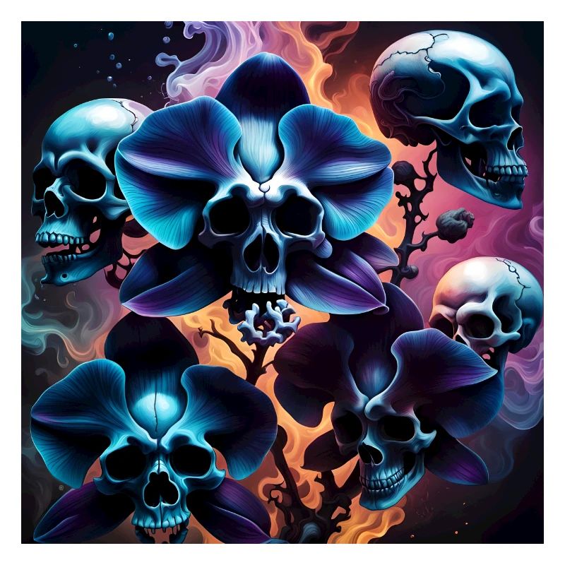 Skull Orchidee