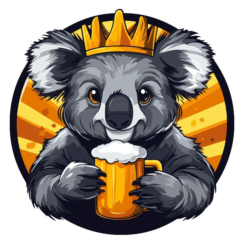 Koala Beer Comic