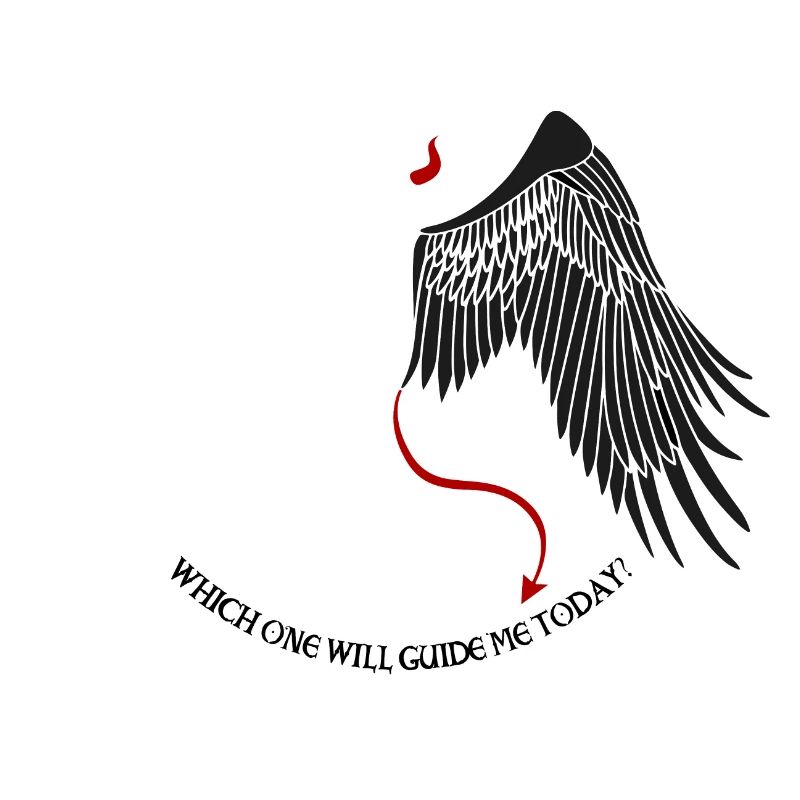 Which One Will Guide Me Today – Angel Demon Devil