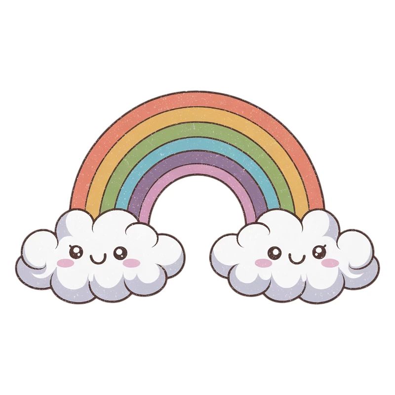 Fröhliche Regenbogenfreunde