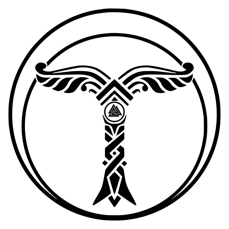 Irminsul avec Valknut